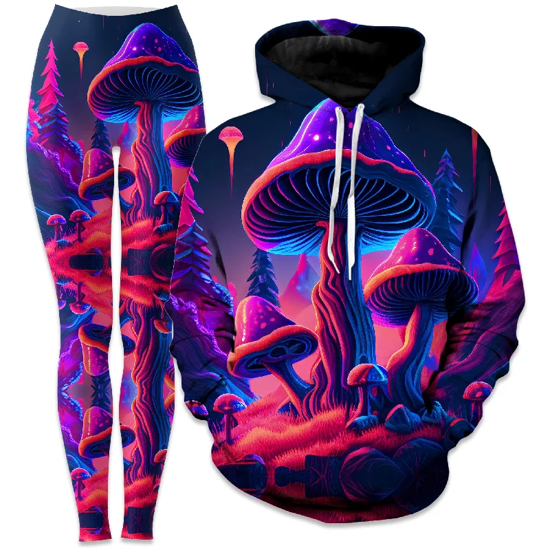 Season Finale Sale Shroom Trip Hoodie and Leggings Combo