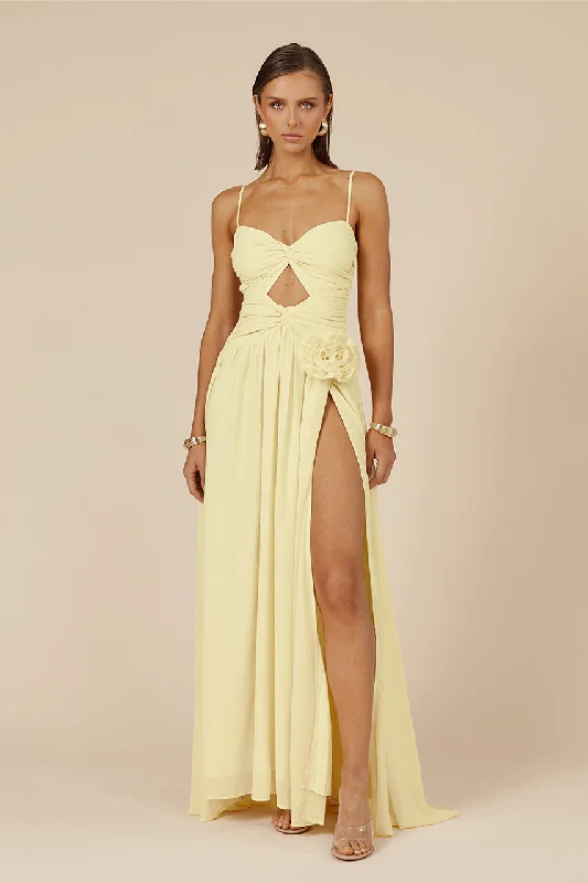 Crazy Savings DANIKA MAXI DRESS - LEMON