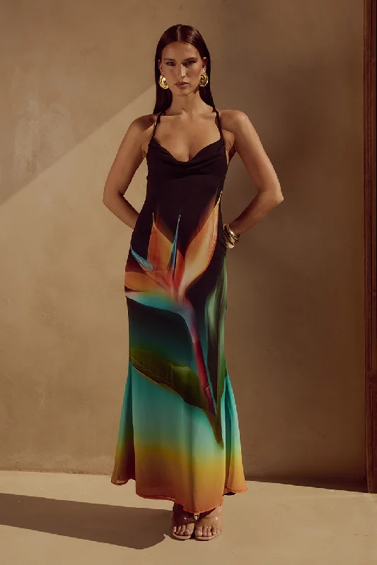 Savings Alert LORELAI MAXI DRESS - PARADISE