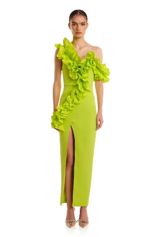 Deal Mania Rosanna Dress - Lime