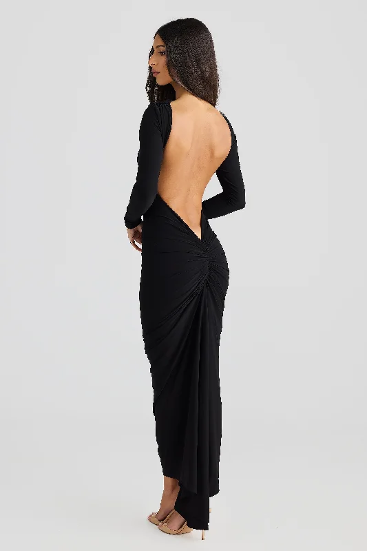 Price Rollback Evelyn Dress - Black