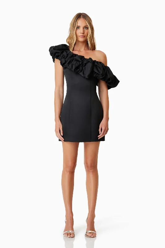 Time-Limited Offer Amelie Mini Party Dress - Black