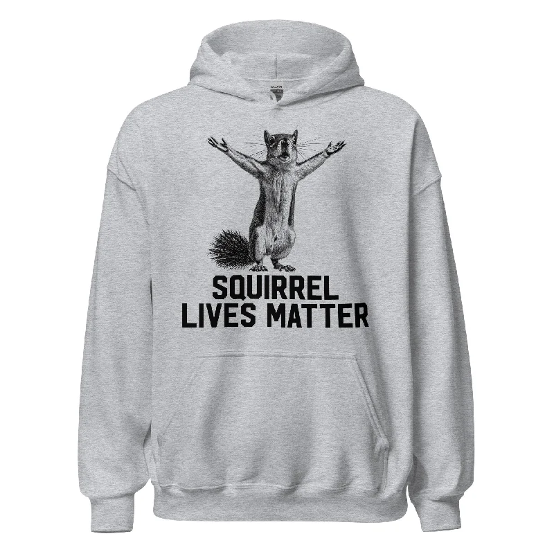 Super Deal Squirrel Lives Matter Hoodie