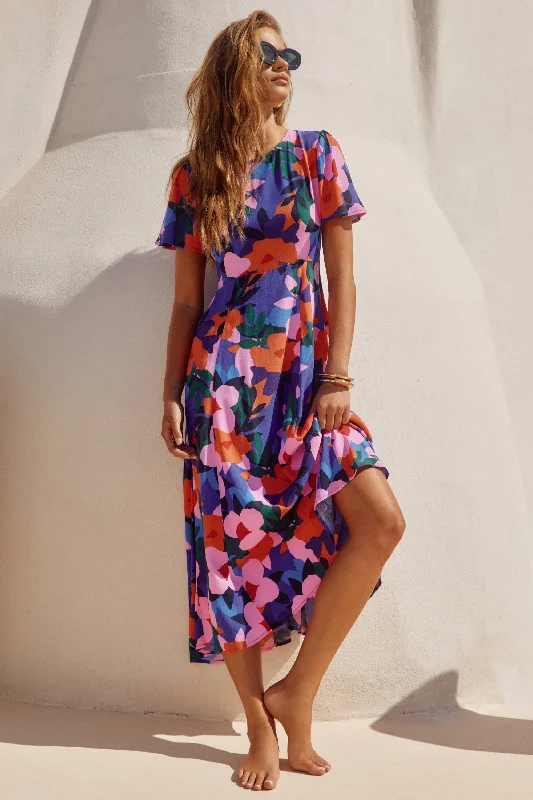 Price Rollback Brydie Dress In Acapulco Blue