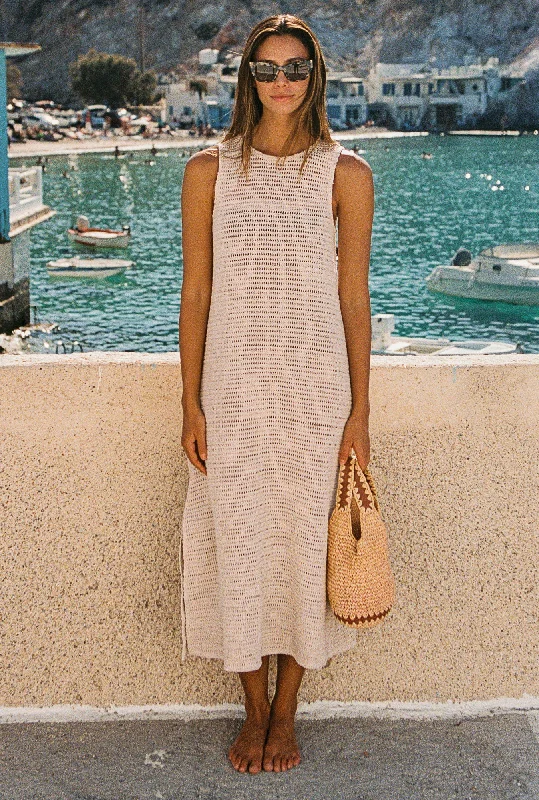 Savings Galore Paloma Dress In Ecru