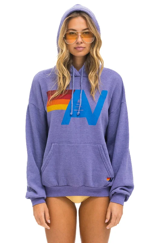 Weekend Special LOGO PULLOVER RELAXED HOODIE - LAVENDER