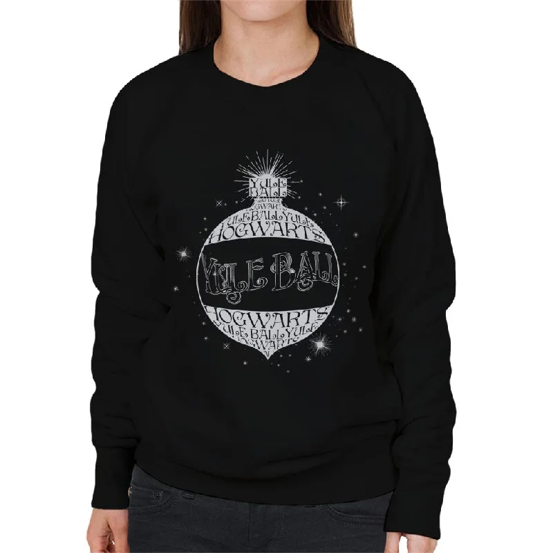 Discount Days Harry Potter Christmas Hogwarts Yule Ball Bauble Women's Sweatshirt