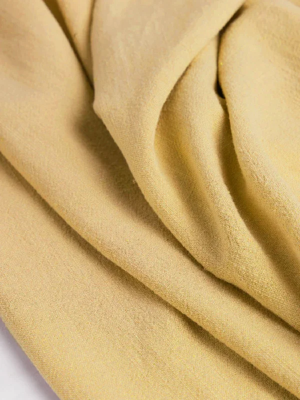Price Smash Textured Viscose Linen - Yellow