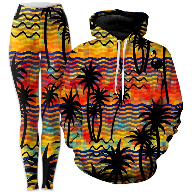 Must-Have Deals Flamingo Island Hoodie and Leggings Combo