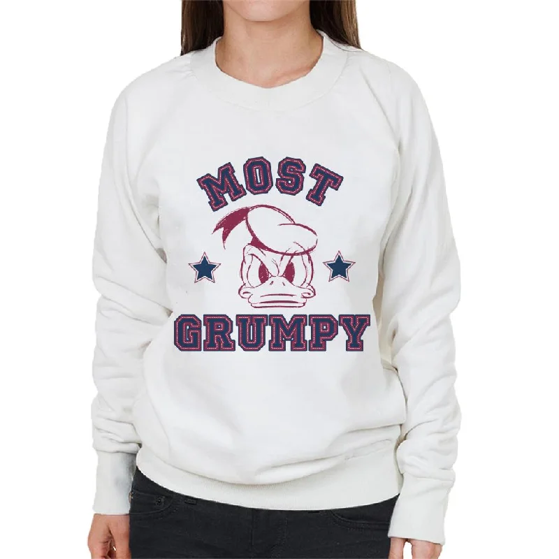 Online Only Disney Most Grumpy Donald Duck Women's Sweatshirt