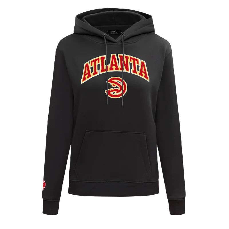 Don't Wait SUDADERA CON GORRO NBA ATLANTA HAWKS CLASSIC ESSENTIALS PARA MUJER