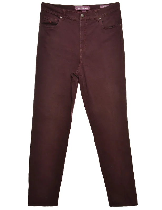 Weekend Deal Zip Front Straight Fit Jeans - W30 L33