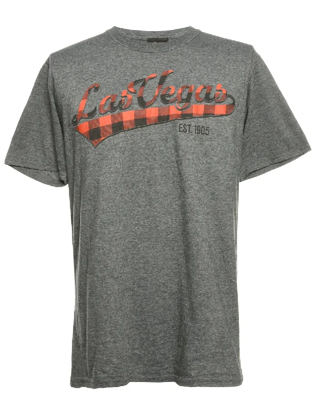 Price Reduction Las Vegas Printed T-shirt - M