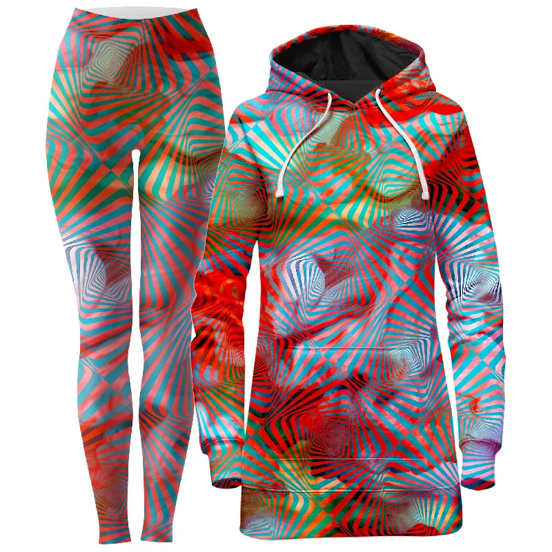 Closeout Solstice Hoodie Dress and Leggings Combo
