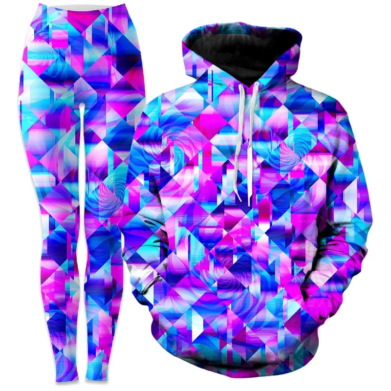 Exclusive Access Blossom Trippy Hoodie and Leggings Combo