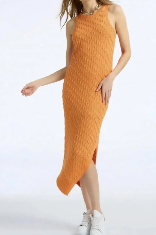 Overstock Charlotte Cable Dress In Sorbet