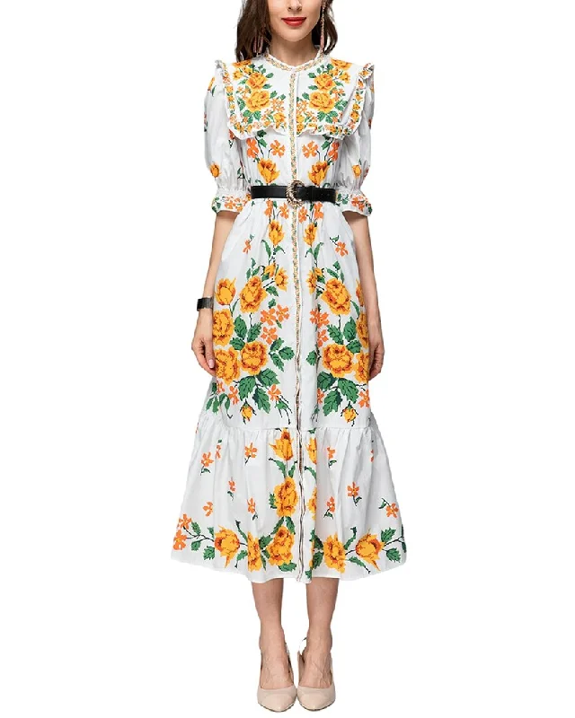 Massive Deals BURRYCO Midi Dress