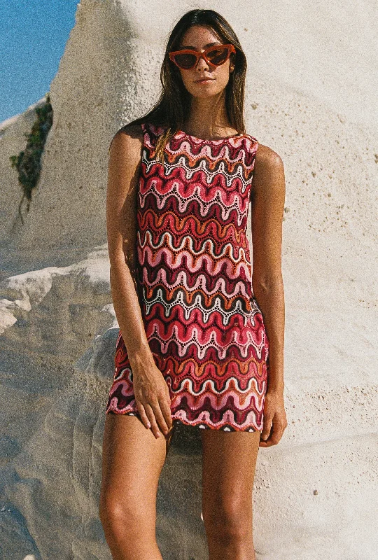 Daily Specials Poolside Mini Dress In Malibu
