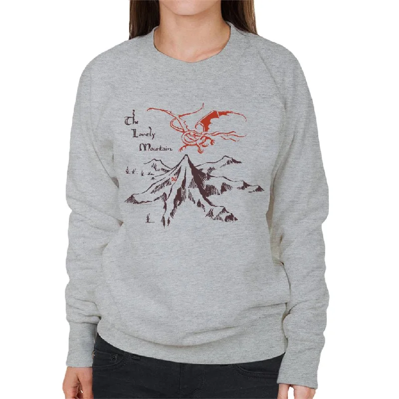 Price Cut The Hobbit The Lonely Mountains Women's Sweatshirt