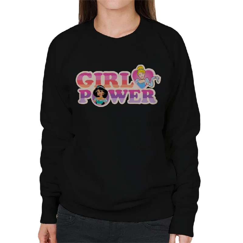 Reduced Prices Disney Princesses Girl Power Cinderella And Jasmine Women's Sweatshirt