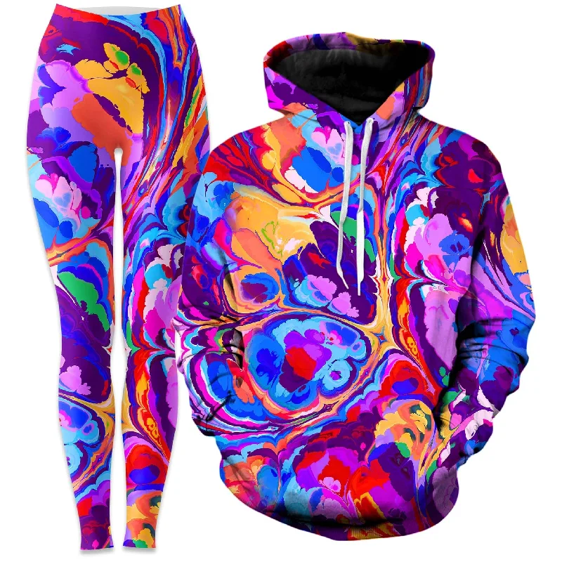Closeout Sale Overflow Hoodie and Leggings Combo