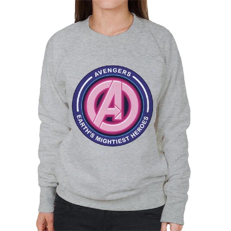 Price Rollback Marvel Avengers A Logo Earths Mightiest Heroes Women's Sweatshirt