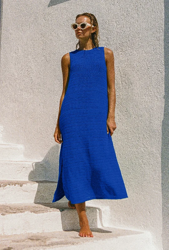 Limited Time Offer Paloma Dress In Cobalt