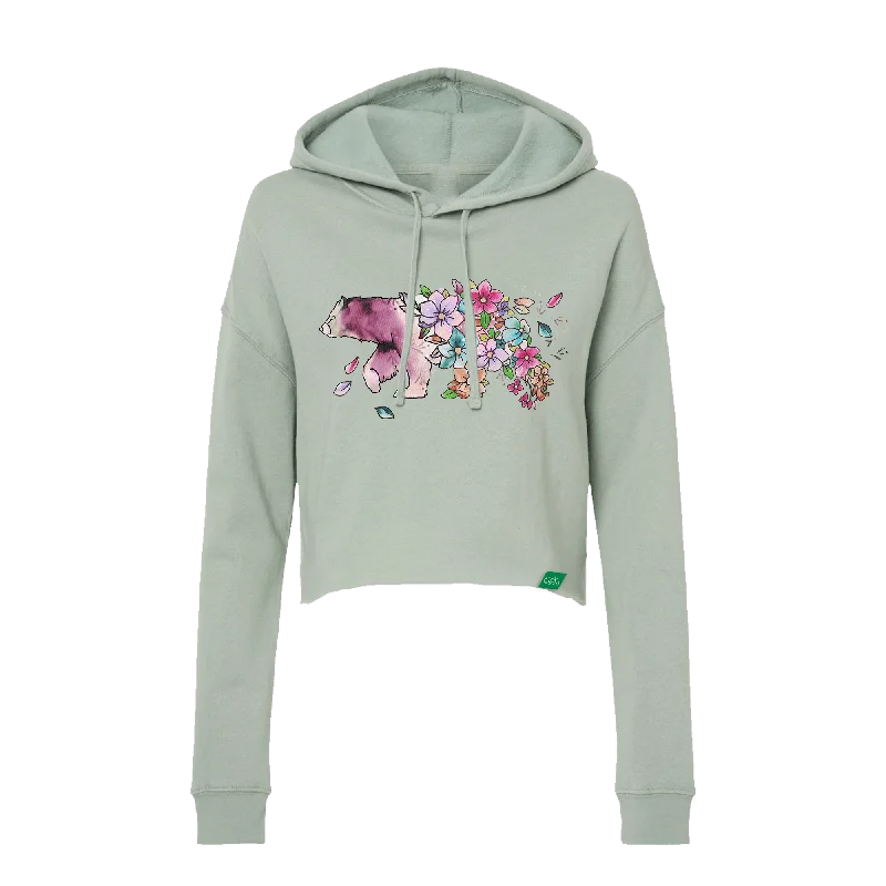 Daily Specials Filled With Love Women's Crop Hoodie