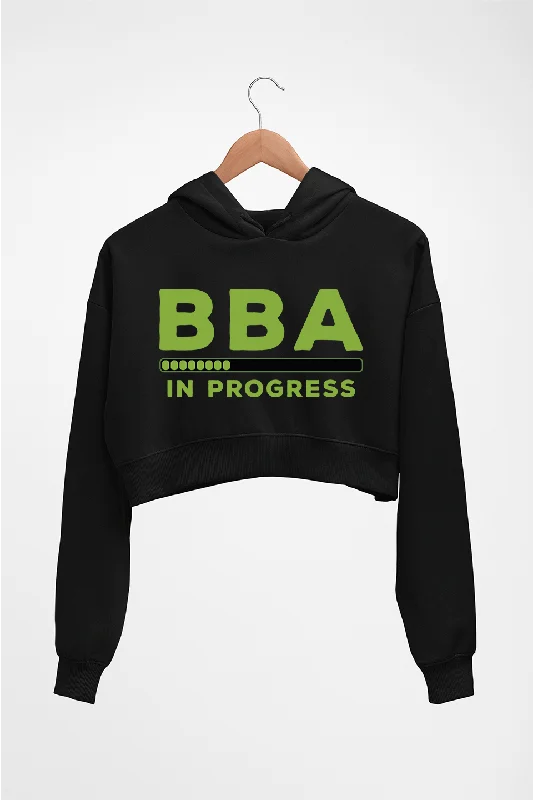Extra Savings BBA Crop HOODIE FOR WOMEN