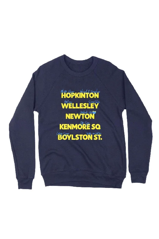 YEAR-End Sale Boston Neighborhood Raceday Sweatshirt