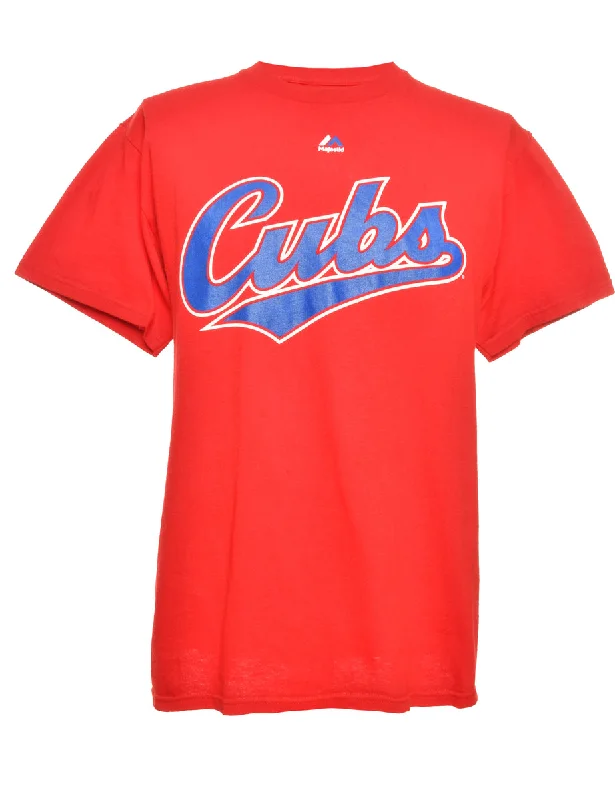Anniversary Sale Majestic Chicago Cubs Sports T-shirt - M