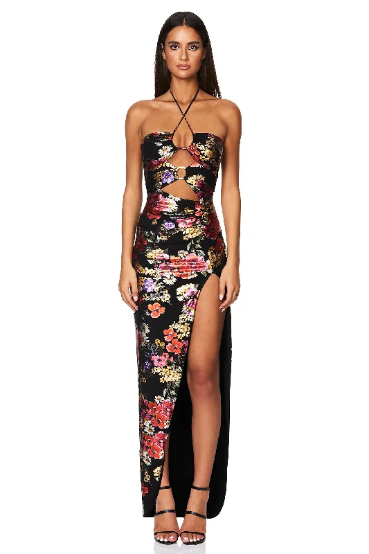 Early Access Nookie Electric Floral Maxi Dress - Floral