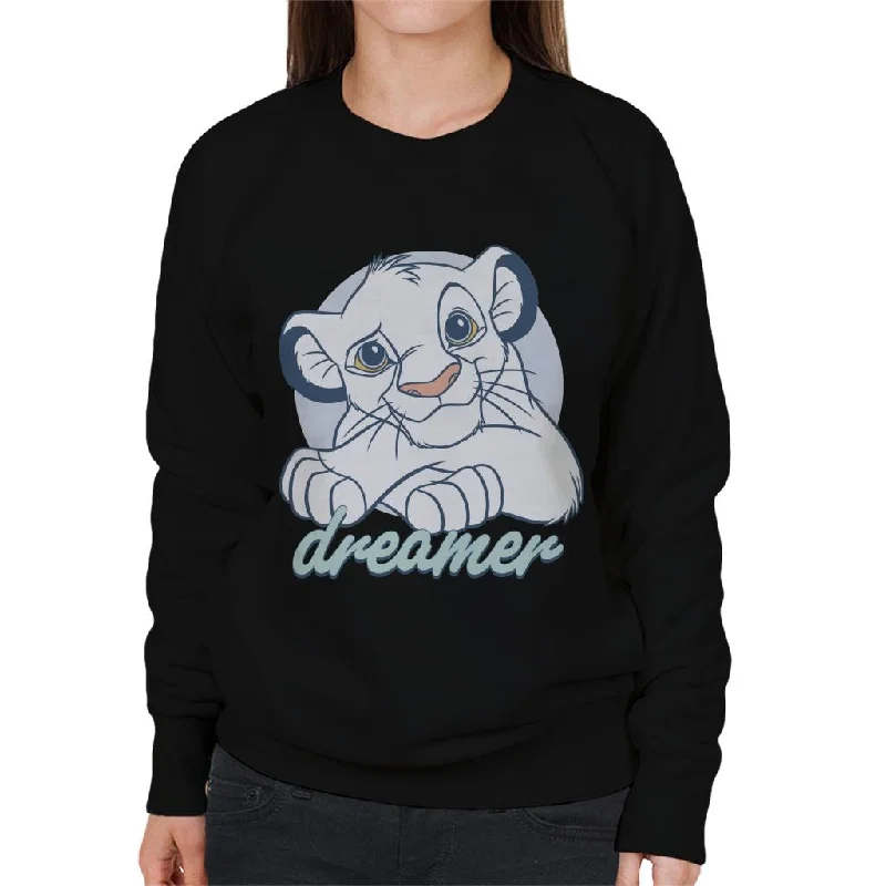 Clearance Sale Disney Dreamer Simba The Lion King Women's Sweatshirt