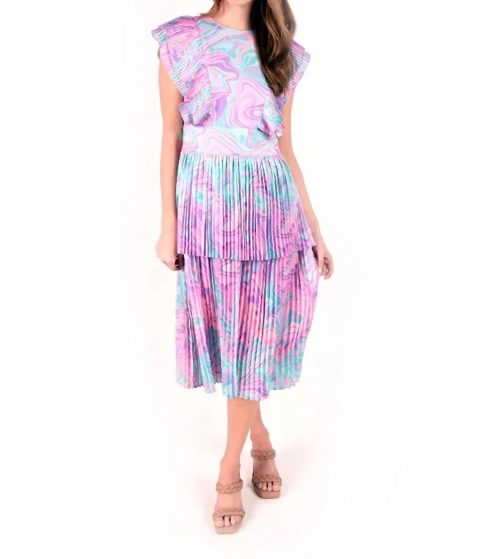 Seasonal Sale Chloe Dress In Marble