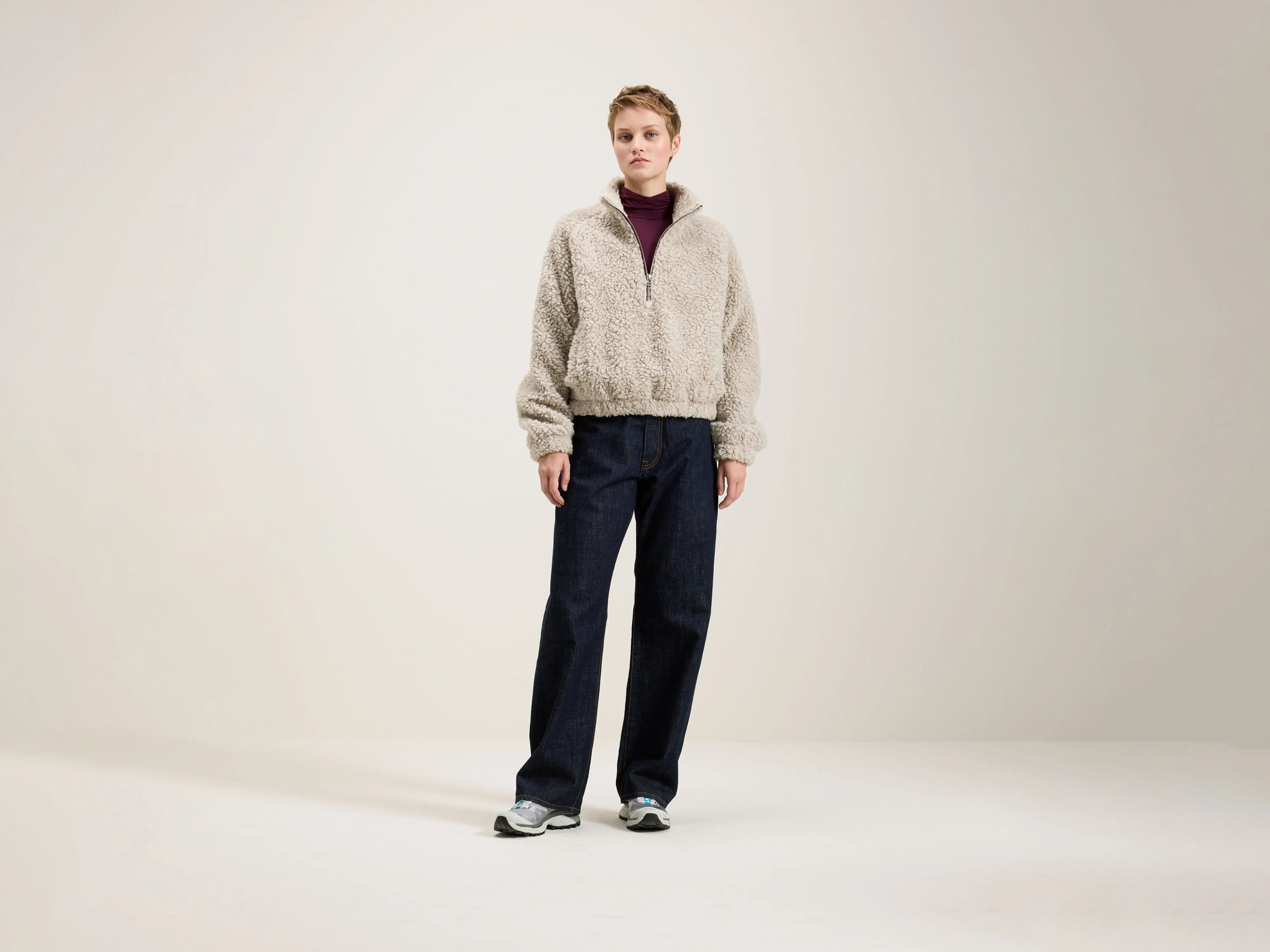 Crazy Deals Alixe teddy sweatshirt (242 / W / H. GREY)