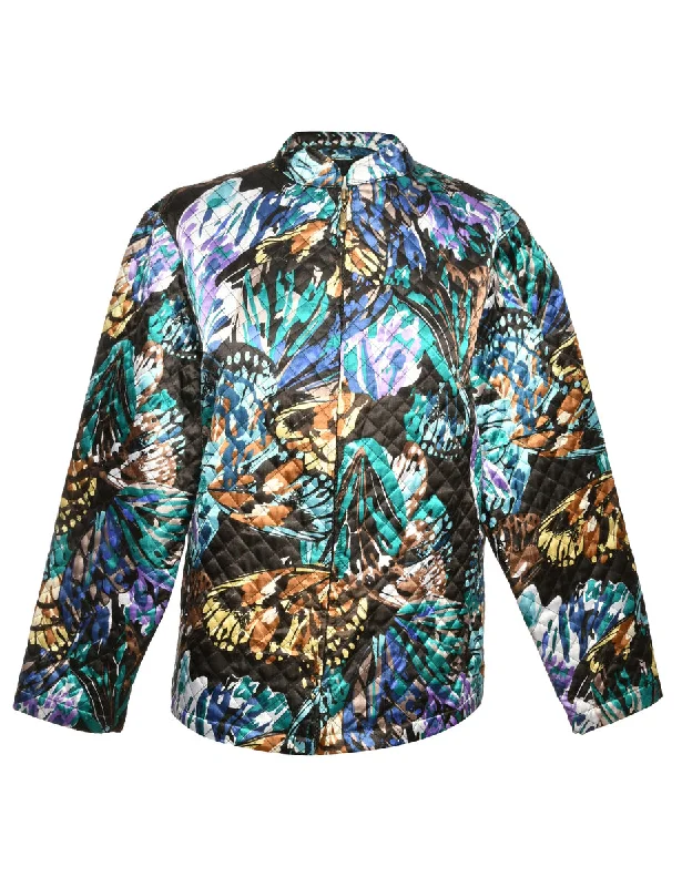 Buy More, Save More Printed Multi-Color Jacket - L