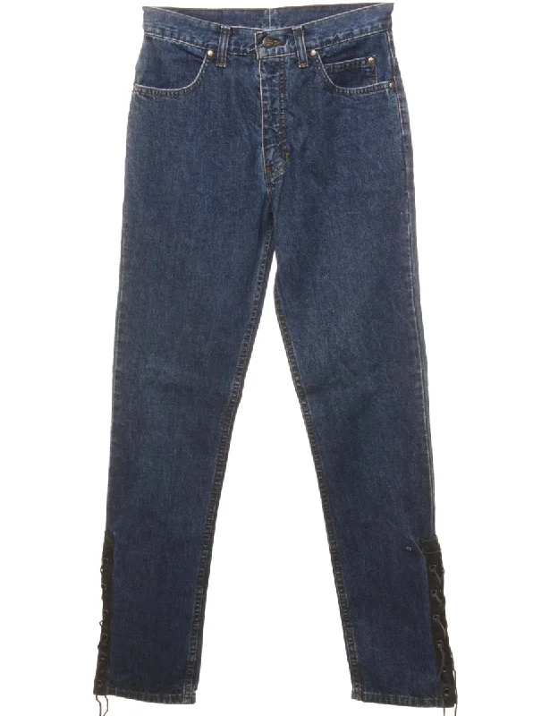 Massive Deals Harley Davidson Medium Wash Tapered Jeans - W29 L33