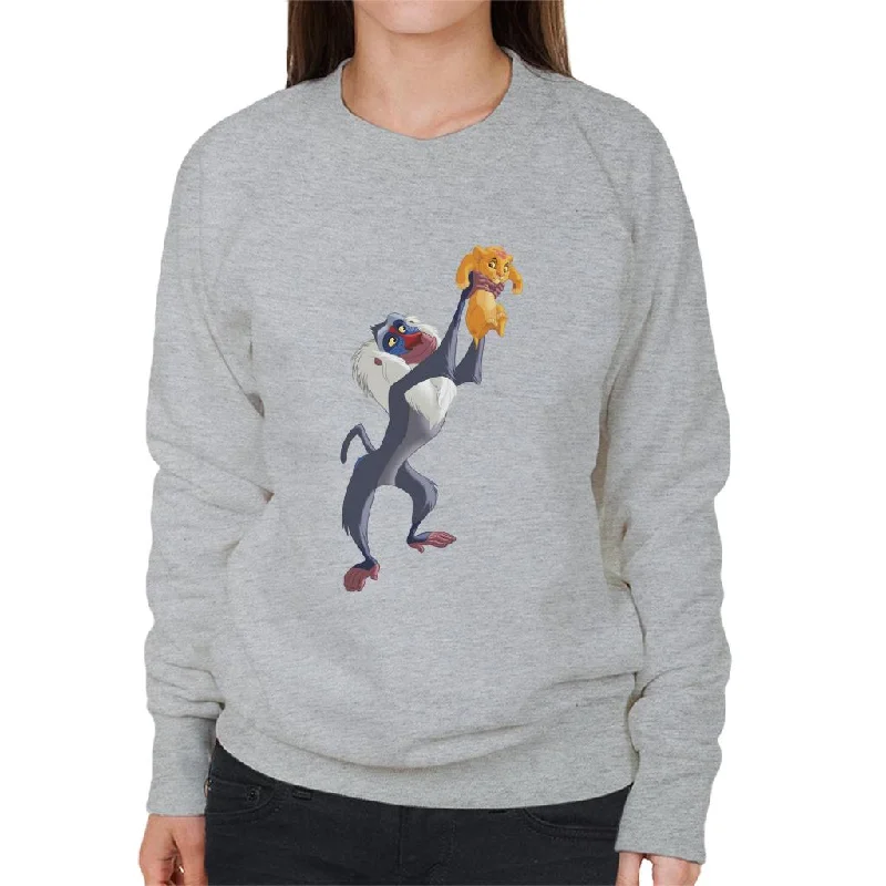 New Deals Disney The Lion King Rafiki And Simba Scene Women's Sweatshirt