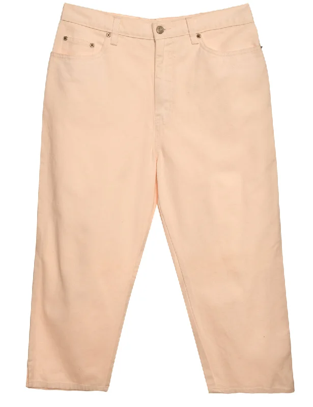 Act Now Cropped Tapered Jeans - W30 L23