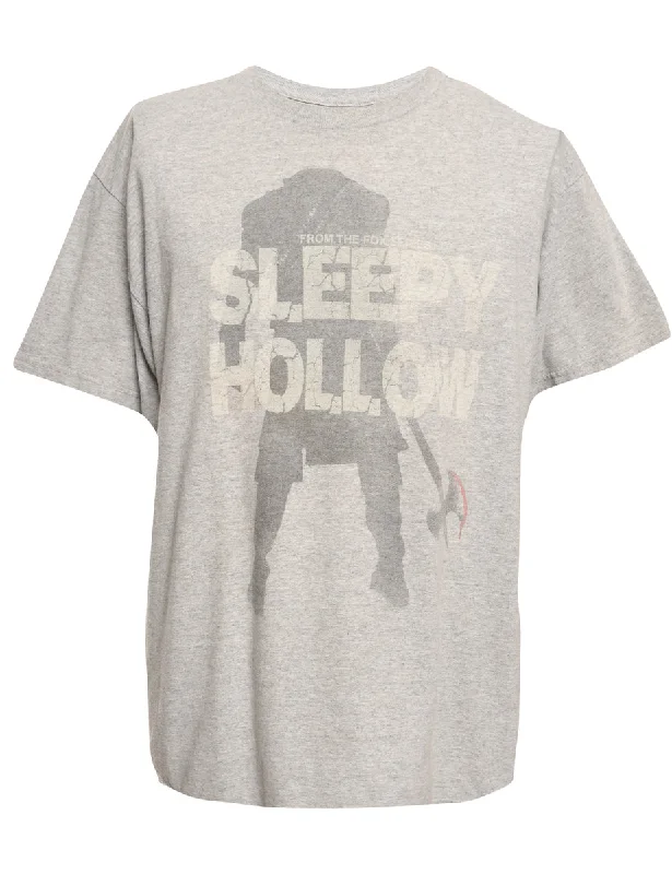 Year-End Sale Sleepy Hollow Printed T-shirt - S