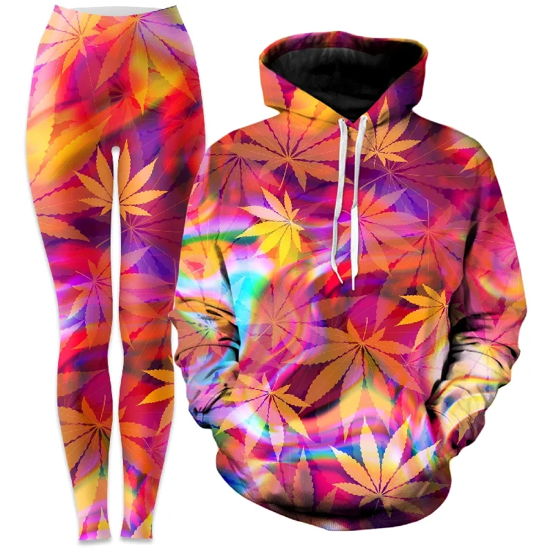 Super Bargain Ganja Dreamin Hoodie and Leggings Combo