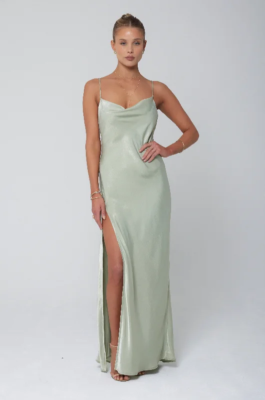 Exclusive Access River Slip in Sage
