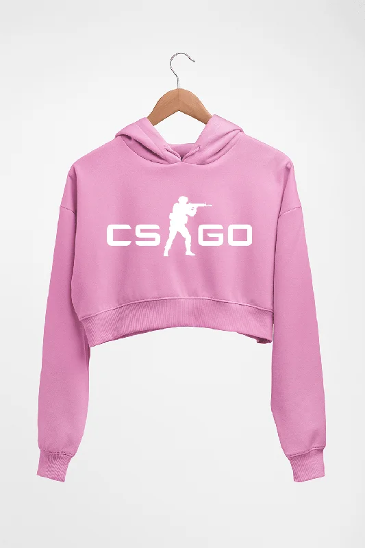 Today’s Deal Counter-strike Global Offensive(CS GO) Crop HOODIE FOR WOMEN