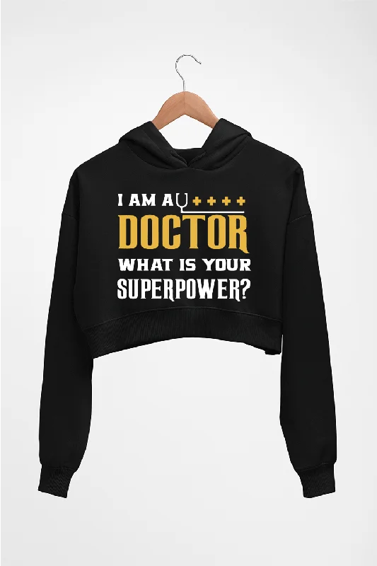 Today's Special Doctor Crop HOODIE FOR WOMEN