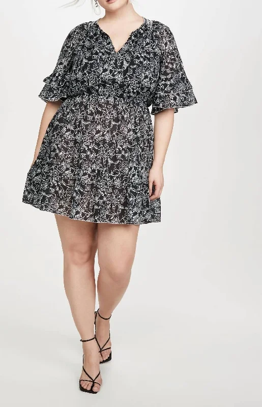 Today’s Special Lindsay Dress In Black Aurora