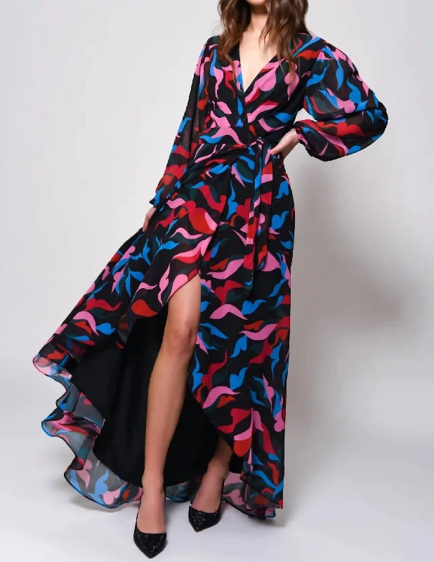 Price Rollback Bridge Dress In Multi