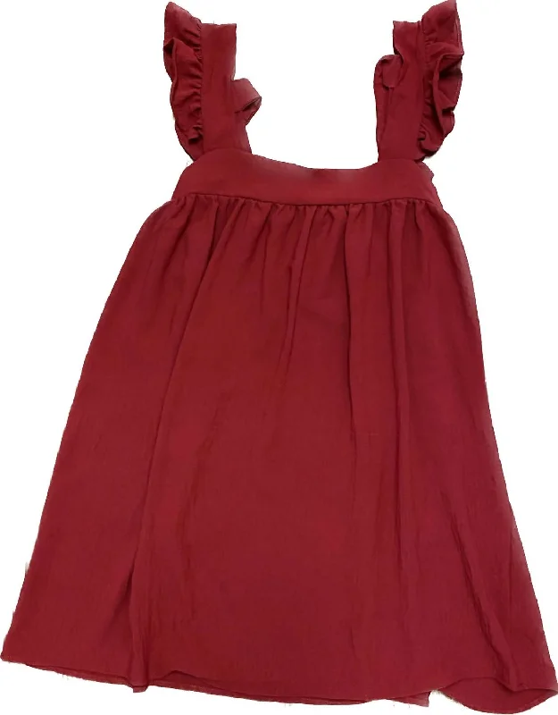Daily Deals Mimi Dress In Red