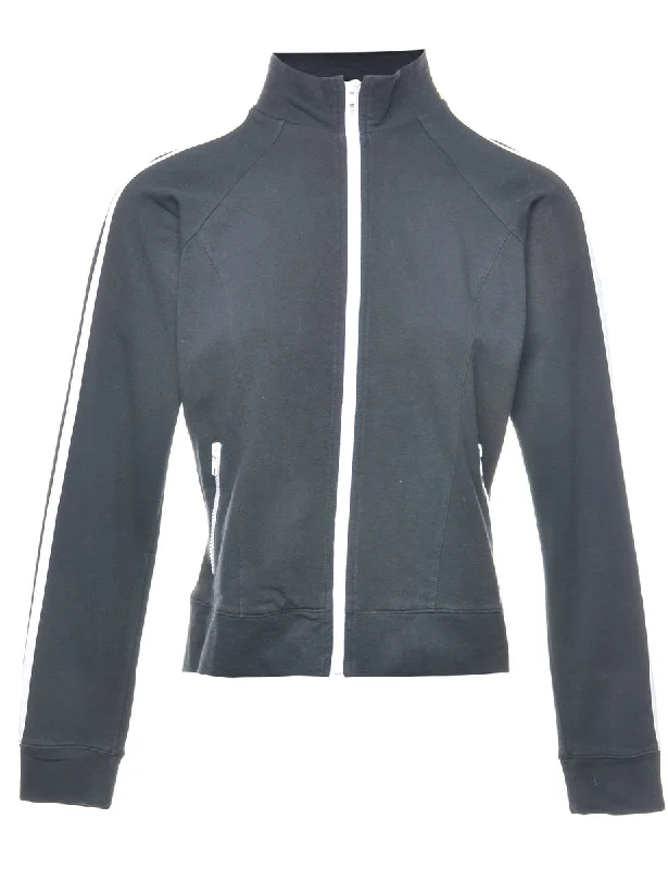 Reduced Prices Black Track Top - L