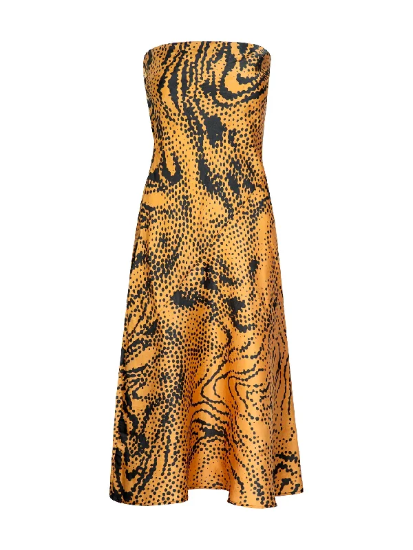 Best Seller Tali Dress Zora Gold
