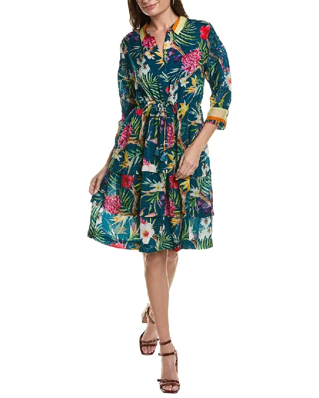Massive Deals Johnny Was Tropical Belanca Dress